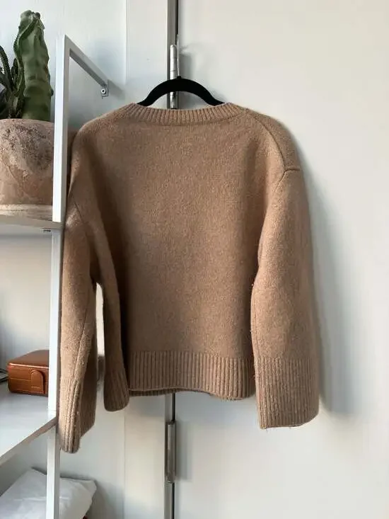 Wool cardigan Galvan London Camel size S International in Wool - 42459001